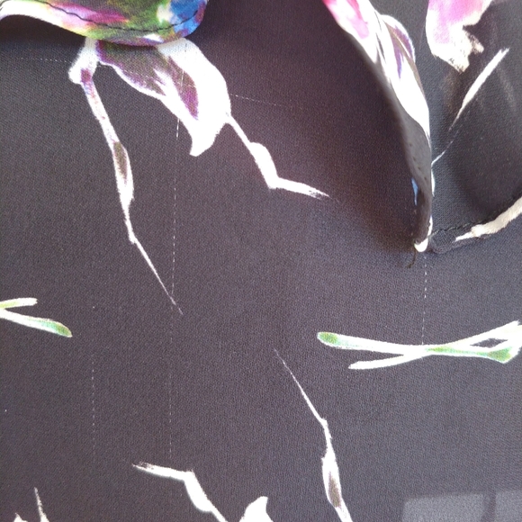 Milly Silk Charmeuse Ruffled Wrap Dress - Picture 6 of 9